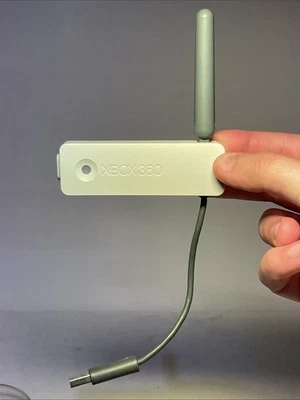 Adaptador de red inalámbrica oficial Microsoft OEM Xbox 360 Internet WiFi PROBADO Foto 1 de 4