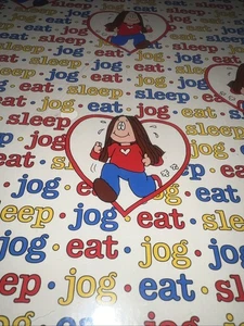 NEU! Vintage 1982 Cathy Puzzle 550 Teile Eat-Sleep-Jog RAR Artikel PP954 - Bild 1 von 11
