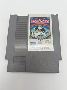 Monopoly (Nintendo Entertainment System, 1991) NES Cartridge Only Tested - Picture 1 of 4