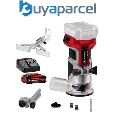 Einhell Professional 18V Brushless Palm Router Trimmer PXC TP-ET 18 Li + 4AH Kit - Image 1 of 4