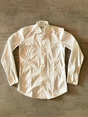 Camicia Uomo Himon’s Luxury Slim Fit – Bianca – Taglia 38 - Immagine 1 di 4