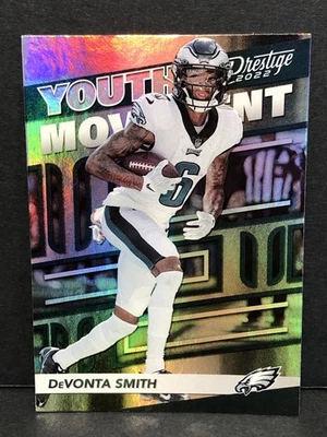 DeVonta Smith 2022 Panini Prestige - Youth Movement #YM-3 - Philadelphia Eagles - Image 1 of 3