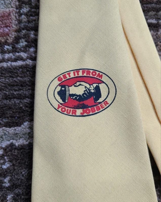 Corbata corbata Superba vintage años 1920-40 "Get It From Your Jobber" Foto 1 de 4