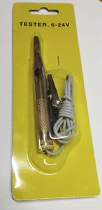 Durchgangsprüfer Spannungsprüfer Phasenprüfer 6V 12V 24V Stromprüfer - Picture 1 of 3