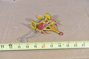 VINTAGE MARX TIN CORN PLANTER FARM TOY IMPLEMENT 1950S - Picture 1 of 7