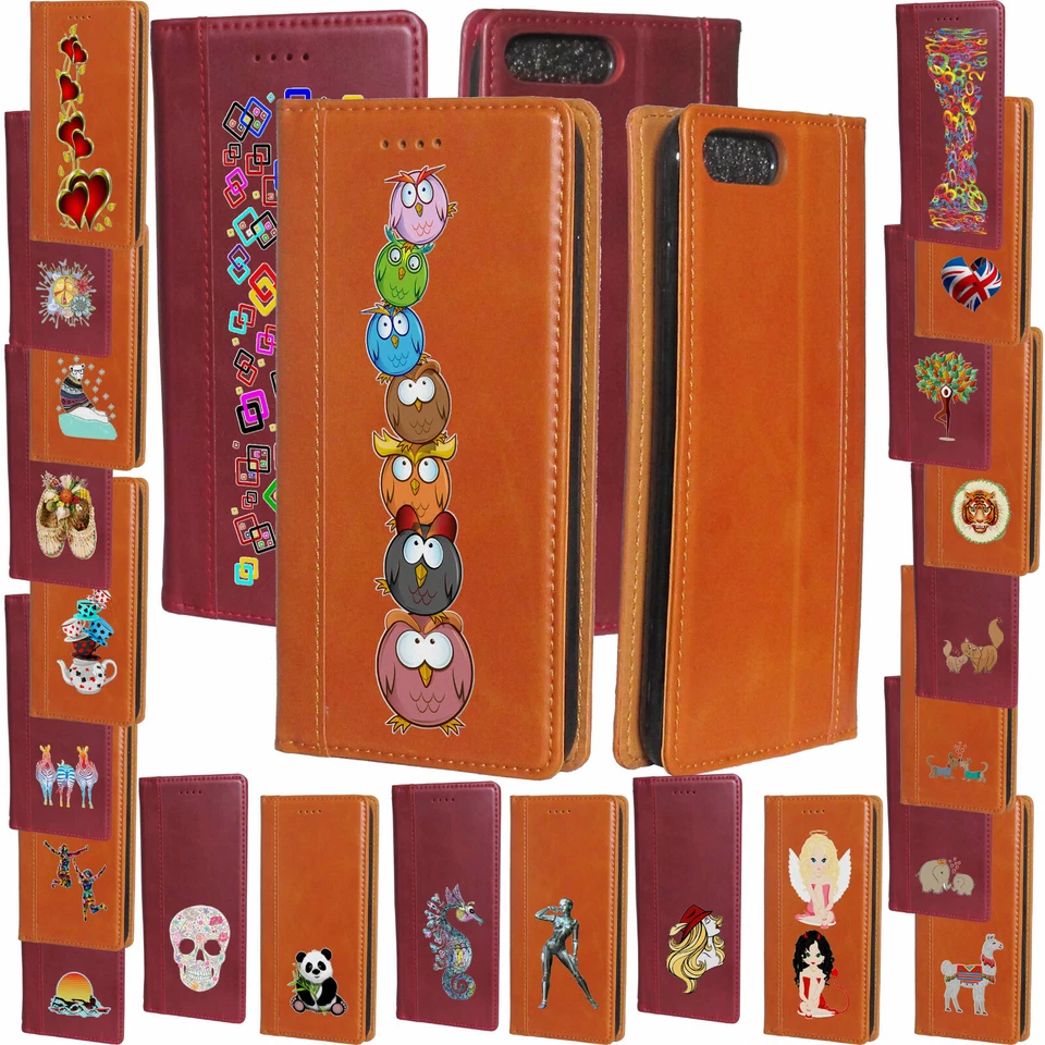 iPhone Case Real Leather Apple iPhone Women with Printed Image  - Image 1 of 4