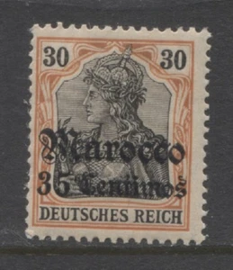 Alemania 1908 oficinas en MAROCCO 35 céntimos Alemania emisión como nueva** $50.00 - Imagen 1 de 2