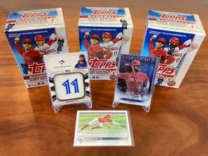 LOT(3) Bo Bichette 2022 Topps Series 1 Jersey Number Medallion #JNM-BB Blue Jays - Picture 1 of 7