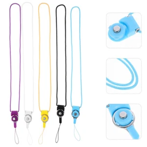  5 PCS Mobile Phone Case Hanging Rope Neck Strap Detachable Lanyard - Zdjęcie 1 z 12