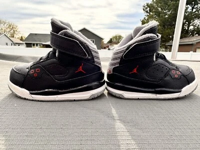 TODDLER JORDAN SC-1 Vuelo Baloncesto 407496-020 NEGRO/GIMNASIO ROJO-STEALTH Talla 5C Foto 1 de 4