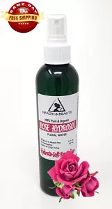 ROSE HYDROSOL ORGANIC FLORAL WATER 100% PURE NATURAL SPRAY 8 OZ - Picture 1 of 12