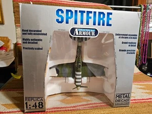 🔥RARE FRANKLIN MINT ARMOUR Col. 1:48 Spitfire Mark V 340 SQN RAF 98167 MINT!!🔥 - Picture 1 of 8