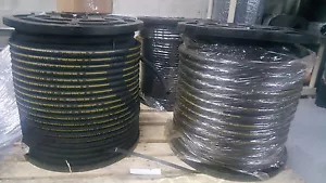 HYDRAULIC HOSE 100FT( 2-50ft ROLL ) R2 1/2 SAE W.P. PSI4000 2WIRE - Picture 1 of 6