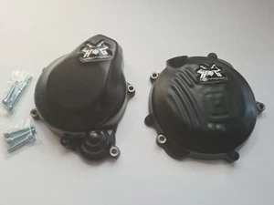 2017- 2023 Husqvarna TE 150 TPI  protection SET clutch+ignition cover 128 - Picture 1 of 7