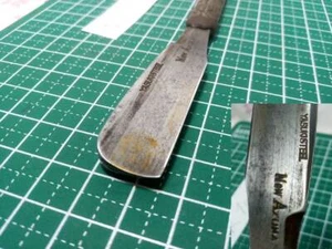 Marked Japanese Straight Razor Handmade New AZUMA YASUKI Steel NK105 - Picture 1 of 6