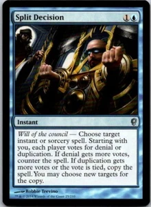 Magic the Gathering MTG Split Decision Conspiracy NM ref.M075 - Picture 1 of 3