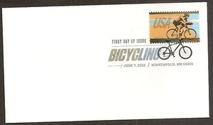 US 4689 Bicycling Road Racer DCP FDC 2012 - Picture 1 of 1