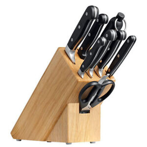 Genuine! AVANTI Perfekt 9 Piece Knife Cutlery Block Set German Steel! RRP $249!