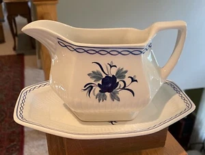 Adams BALTIC Gravy Boat with Underplate / Relish - Picture 1 of 7