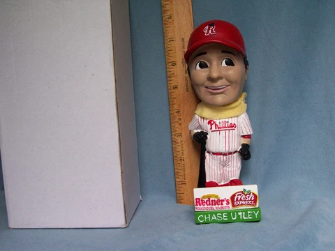 2008 CHASE UTLEY RETRO CHILDREN'S BOBBLEHEAD SGA READING PHILA. PHILLIES MINT Cover