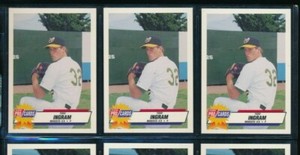 lot (3) 1993 Fleer Pro Cards #795 Todd Ingram Modesto A's (BL47) SWSW6
