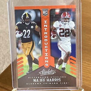 2021 Panini Absolute - Introductions Orange #INT-11 Najee Harris /50 RC Steelers