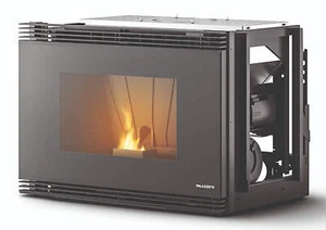 Palazzetti Einsatz A78 Kamin Pellet Luft belüftet vorne 12,5 kW - Bild 1 von 4