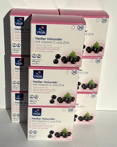 9x Vitalis Heißer Holunder mit Vitamin C und Zink 100g - Bild 1 von 7