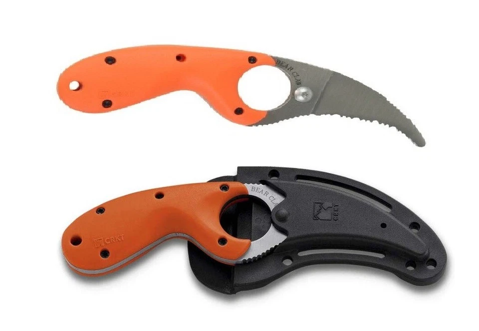 CRKT Bear Claw GRN Orange Messer knife - Bild 1 von 1