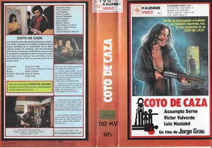 COTO DE CAZA DE JORGE GRAU RARA VHS - Imagen 1 de 1