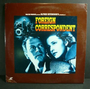 Foreign Correspondent - Joel McCrea, Laraine Day, Herbert Marshall - Laser Disc - Picture 1 of 2