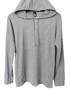 Sudadera con Capucha SKECHERS Para Mujer Mediana Negra Blanca Ligera Manga Larga Pullover Top Foto 1 de 4