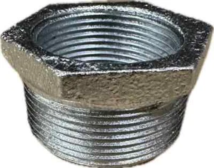 BMI 1-1/2" x 1-1/4" verzinkt Reduzierbuchse 150# UL/FM bleifrei NPT - Bild 1 von 2