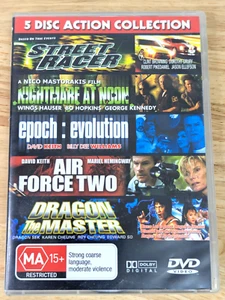 Street Racer / Nightmare at Noon / Epoch Evolution / Air Force 2 [DVD Region All - Picture 1 of 6