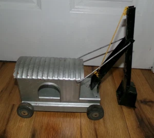 Antique Vintage 1930s Turner Toys Pressed Steel Steam Shovel Construction Toy - Picture 1 of 8
