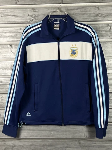 NICE Vtg 2006 FIFA World Cup Adidas Argentina Track Jacket Mens M jersey Cover