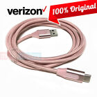 Verizon Rose Gold Car Charger And/or Usb-c Data Cable For Iphone 15/pro/max/plus