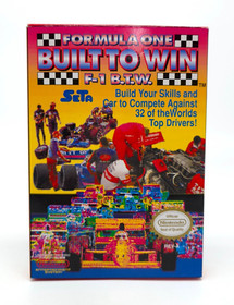 Formula One Built To Win Nintendo NES 🏆 Collector 🏆 USA