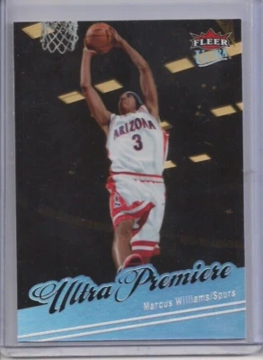 2006-07 Fleer Ultra Ultra Premiere Marcus Williams Blank Back RC Foto 1 de 2