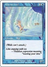 MTG 1x Glacial Wall 7E Seventh Edition Card Magic The Gathering pauper