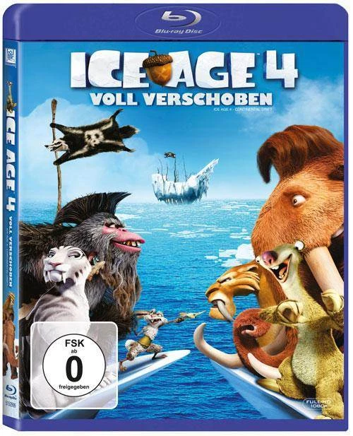 Blu-ray/ Ice Age 4 - Voll verschoben - Klasse Kinder-Kino !! Wie Nagelneu !! - Bild 1 von 1