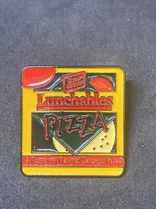 Lunchables Lapel Pin Pepperoni Flavored Sausage Pizza - Picture 1 of 3