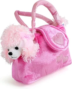 Small Foot Company – 4143 – Poodle Plush – with Bag – Cute Original Gift - Picture 1 of 2