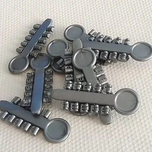 200 x Elastische Rotationskeile Splitter Grau Dental Kieferorthopädisch Bogendraht Niti Spule - Bild 1 von 6
