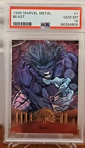 Marvel Metal #1 Beast 1995 ~ PSA 10 ~ gema como nueva X-Men - Imagen 1 de 2