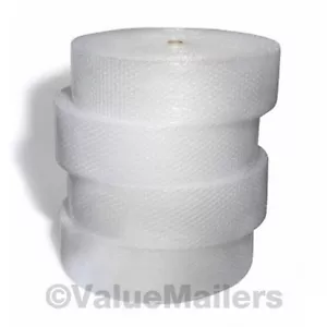 Große Blasenrolle 1/2 x 125 Fuß x 12 Zoll Blase große Bläschen perforierte Folie - Bild 1 von 1