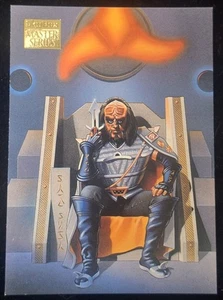 1994 Skybox STAR TREK MASTER SERIES 2 Complete 100 TRADING & 1 BONUS SURVEY CARD - Picture 1 of 6