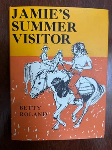 JAMIE'S SUMMER VISITOR by BETTY ROLAND - HBDJ 1967 1st AMERICAN EDITION VINTAGE - Picture 1 of 12