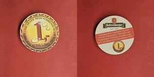 Fohrenburger 1,- Schilling Brauerei Bierdeckel Bier - Picture 1 of 1
