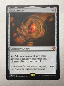 Mtg Mox Amber Dominaria Magic the Gathering - NM/Mint! - Picture 1 of 2